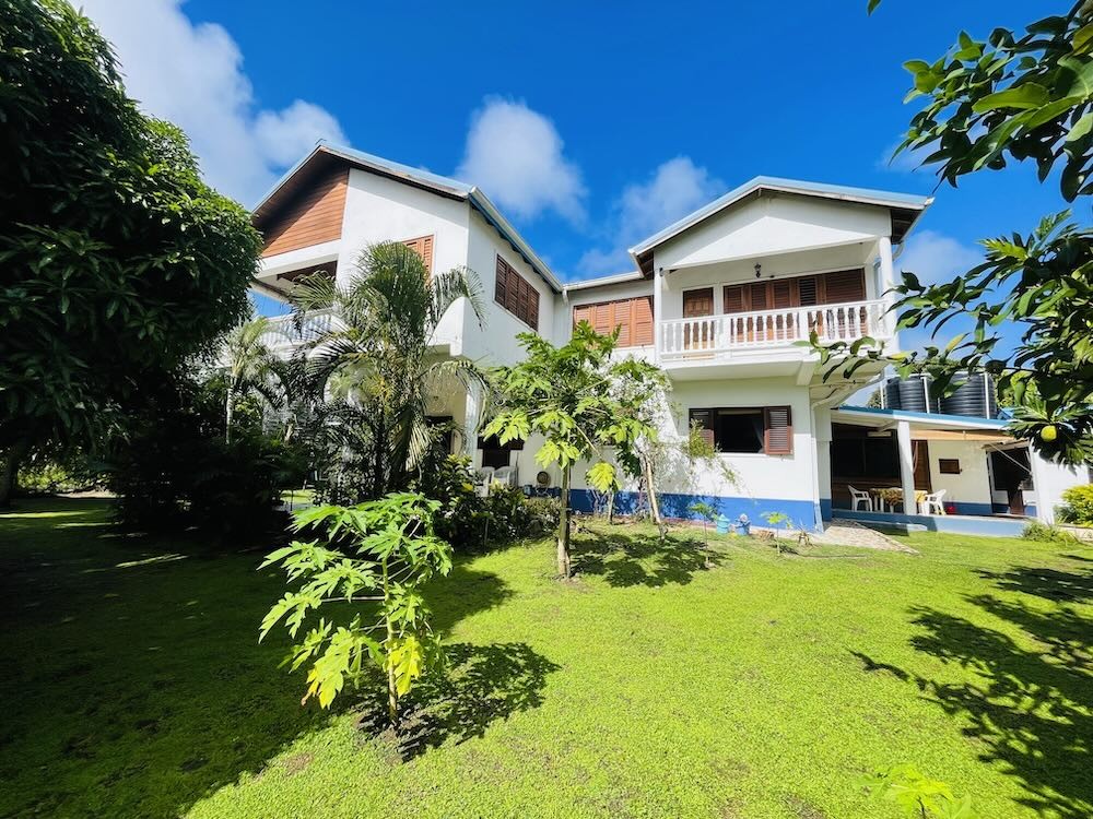Vacation home for sale in St Lucia with apartments, garden and spacious balconies 
